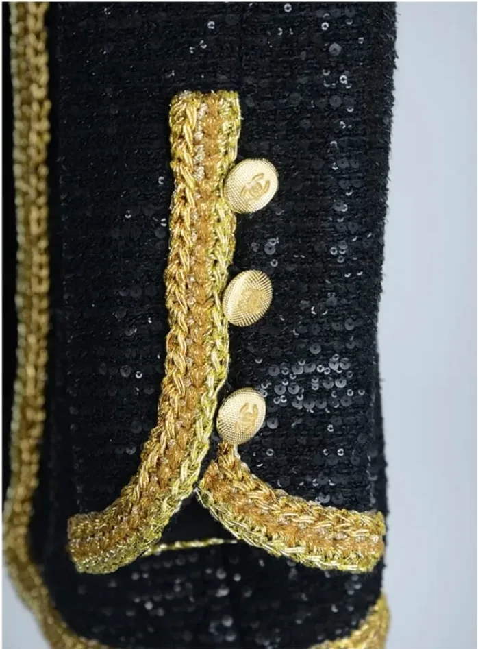 Veste CHANEL taille 36, détail, dépôt-vente Fait et Affaire